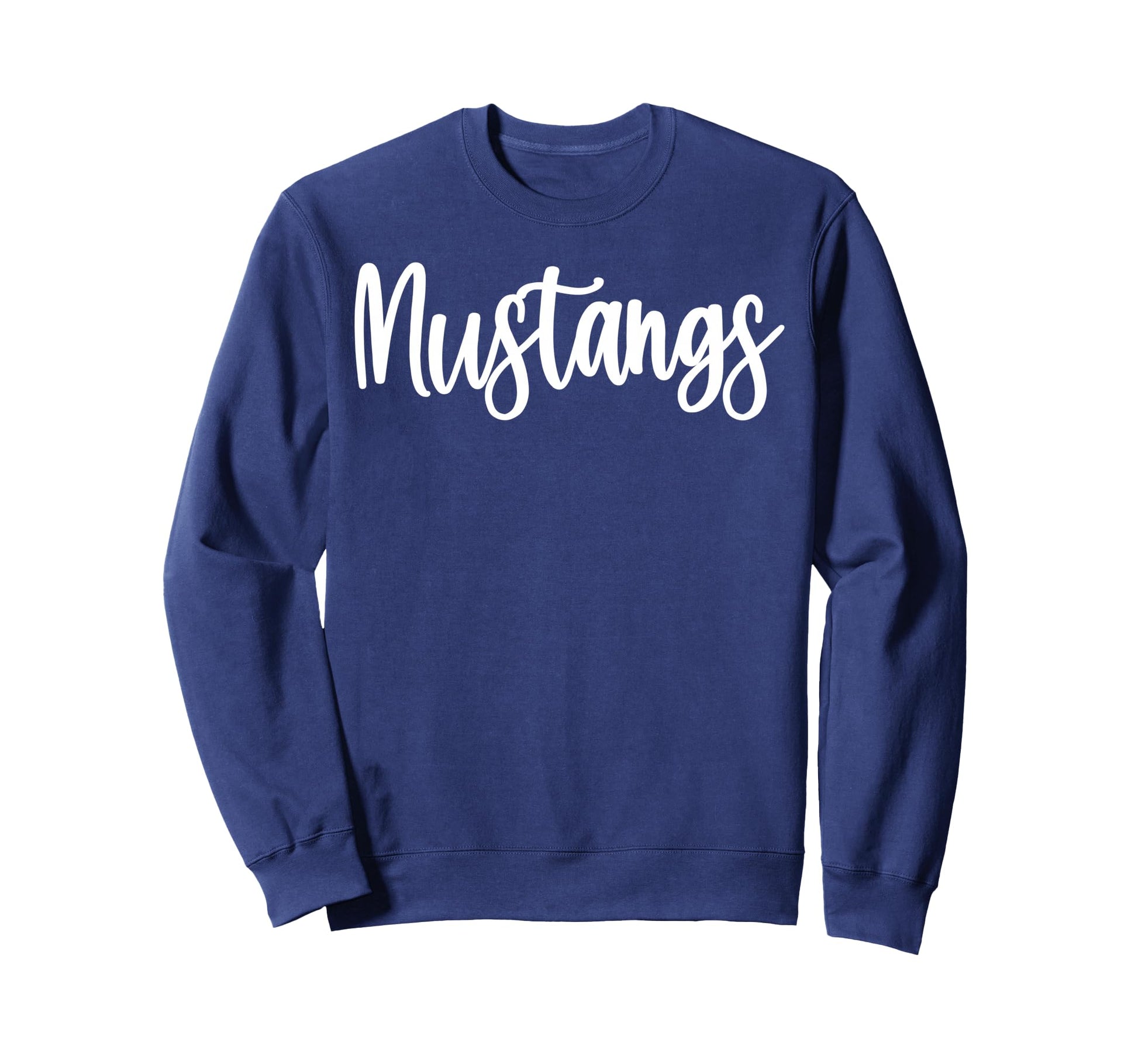 Mustangs School Spirit Team Sweatshirt - Aesthetic Graphic Men Women - T-Shirt, Sweatshirt, Hoodie