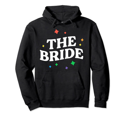 Bride 70S Lesbian Bachelorette Party Gay Hoodie - Trendy Graphic Unisex - T-Shirt, Sweatshirt, Hoodie
