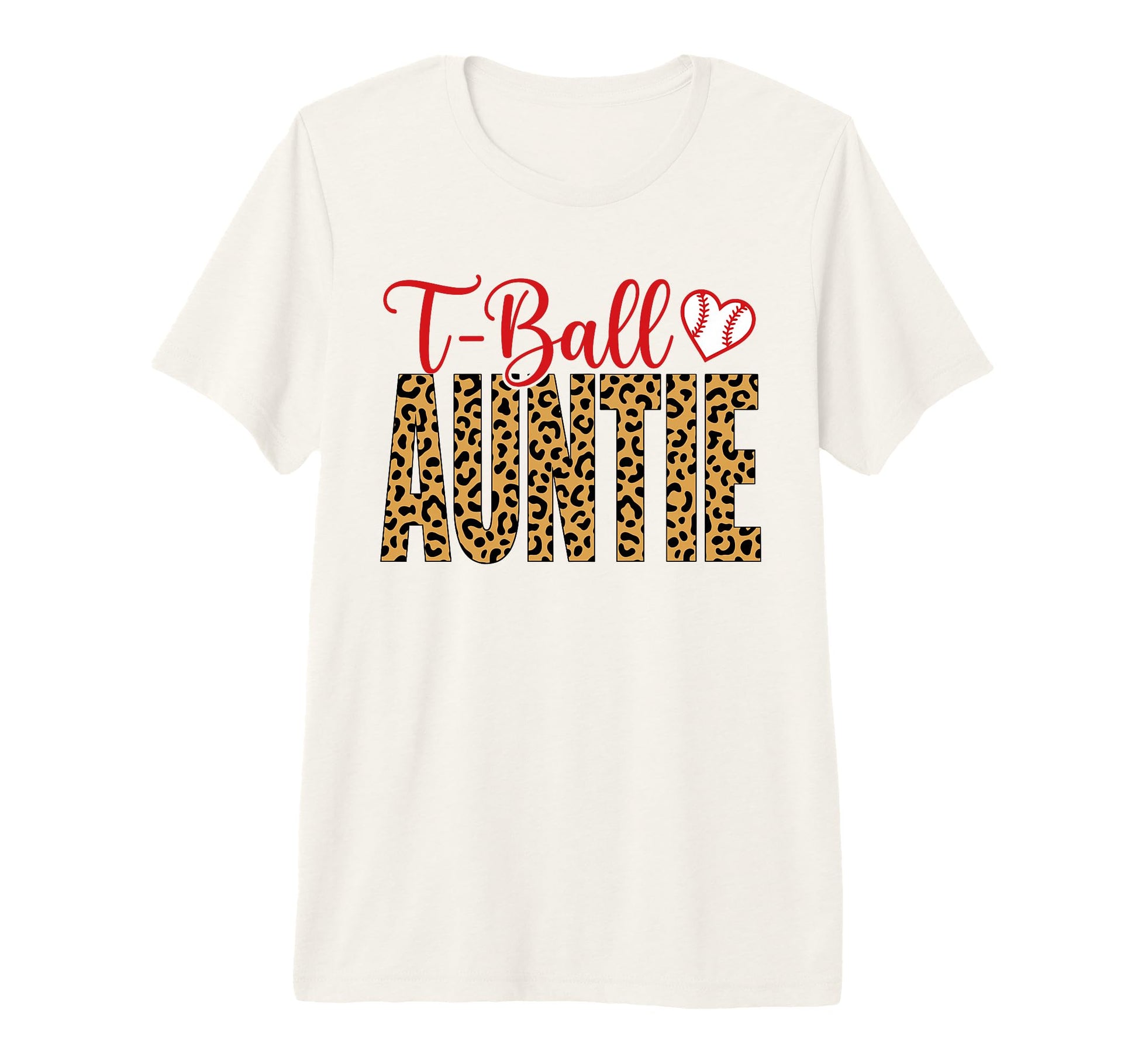 Funny T Ball Auntie Softball Ball T Ball T-Shirt - Minimalist Print Unisex - T-Shirt, Sweatshirt, Hoodie