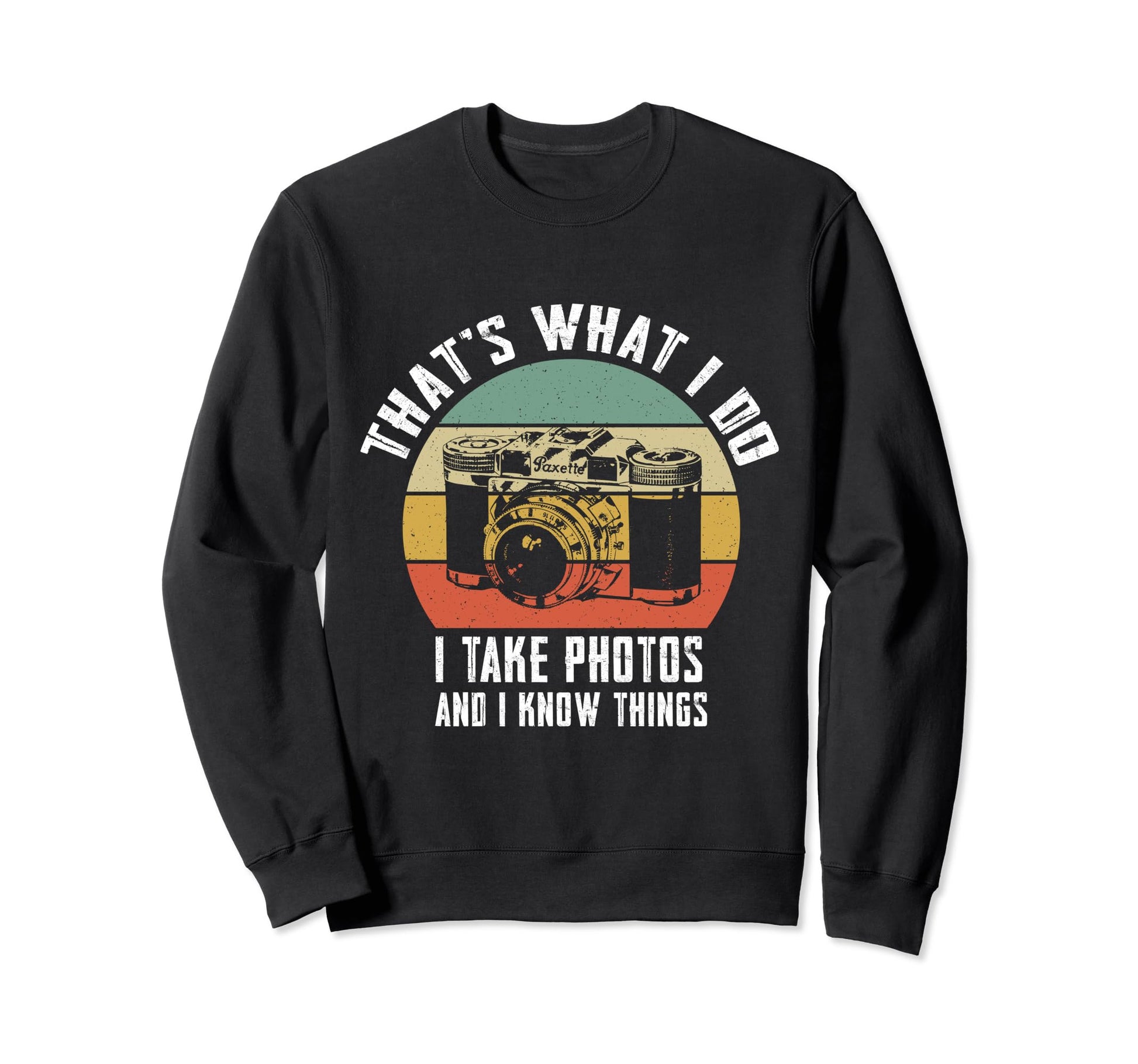 Funny Photographer Gifts Camera Sweatshirt - Streetwear Style for Adults - T-Shirt, Sweatshirt, Hoodie