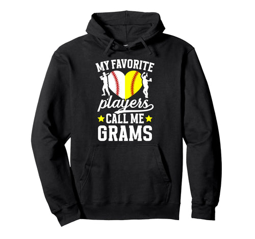 My Favorite Players Call Me Grams Hoodie - Aesthetic Graphic Unisex - T-Shirt, Sweatshirt, Hoodie