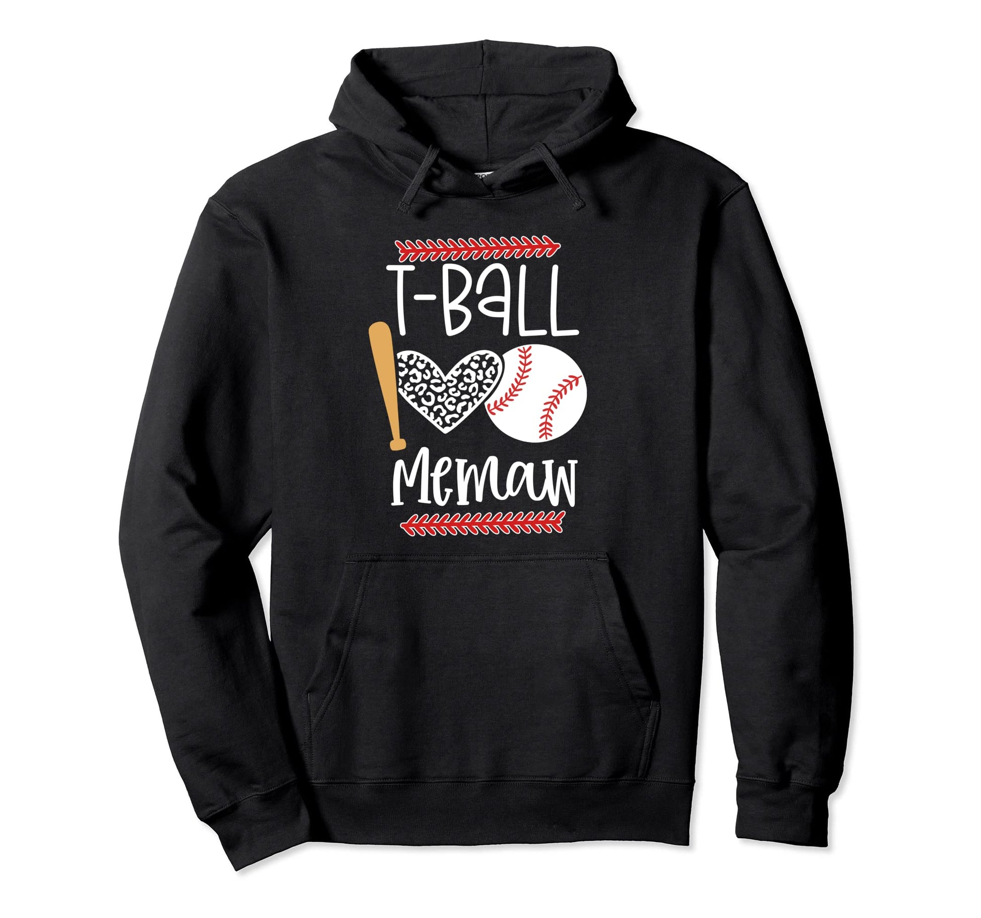 Proud T Ball Memaw Gift Baseball Grandma Hoodie - Minimalist Print Unisex - T-Shirt, Sweatshirt, Hoodie