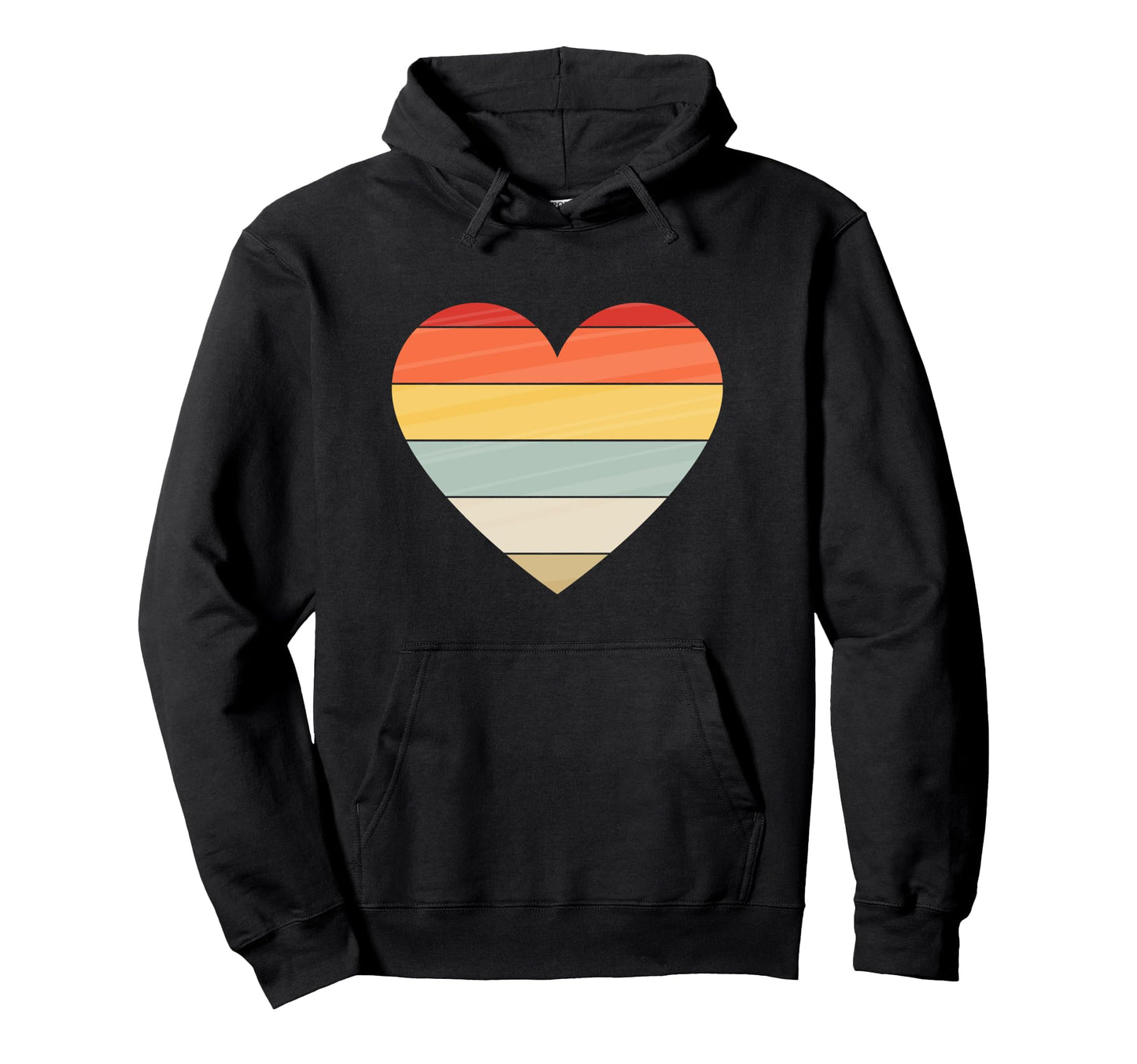 Rainbow 70S Costume Hippie Hoodie - Aesthetic Graphic Unisex - T-Shirt, Sweatshirt, Hoodie