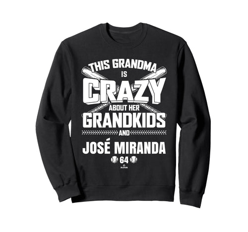 Grandma Crazy Jos Miranda Sweatshirt - Aesthetic Graphic for Adults - T-Shirt, Sweatshirt, Hoodie