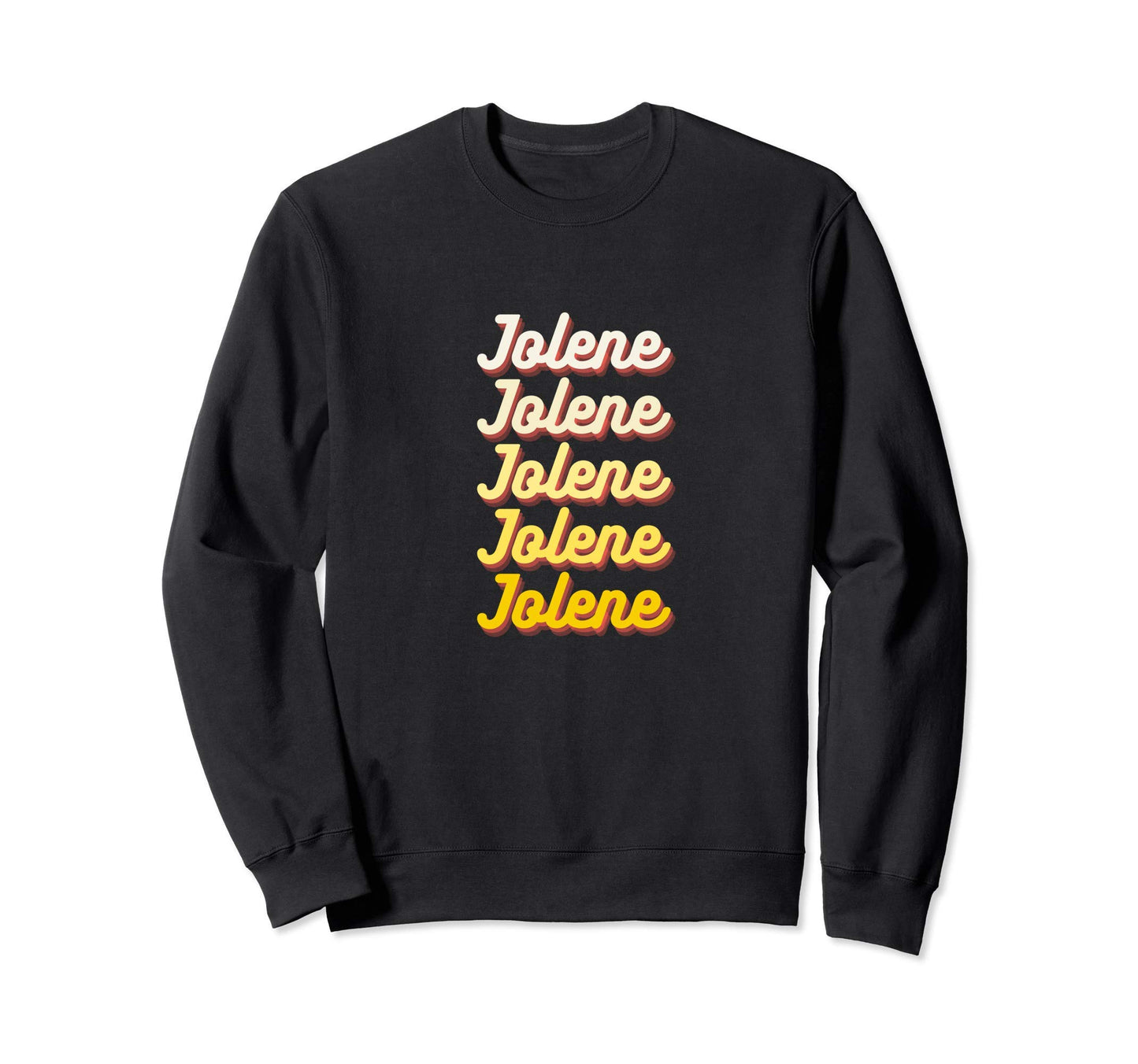 Jolene Earth Toned Boho Funny Gift Sweatshirt - Minimalist Print for Adults - T-Shirt, Sweatshirt, Hoodie