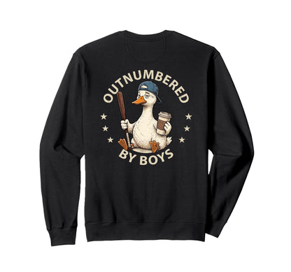 Outnumbered Mom Funny Mom Goose Sweatshirt - Streetwear Style Men Women - T-Shirt, Sweatshirt, Hoodie