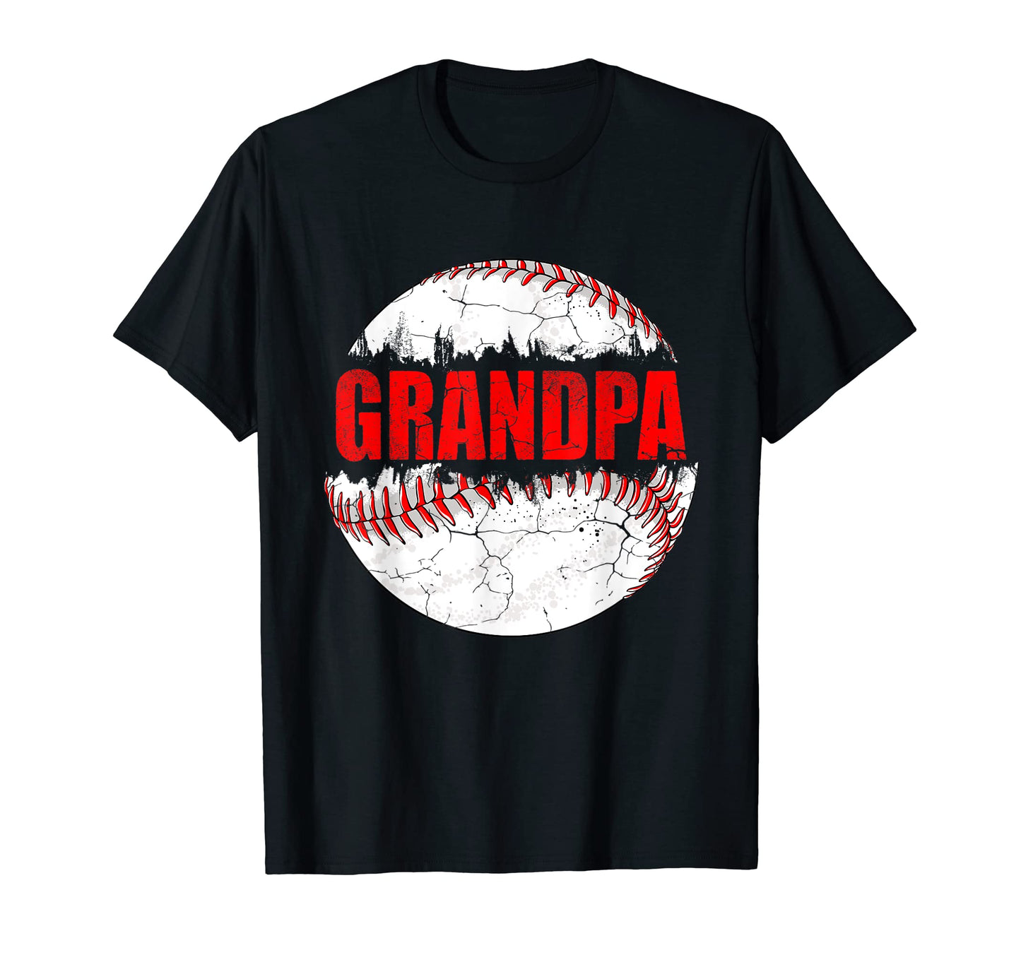 Baseball Softball Lover Grandpa Fathers T-Shirt - Novelty Apparel Unisex - T-Shirt, Sweatshirt, Hoodie