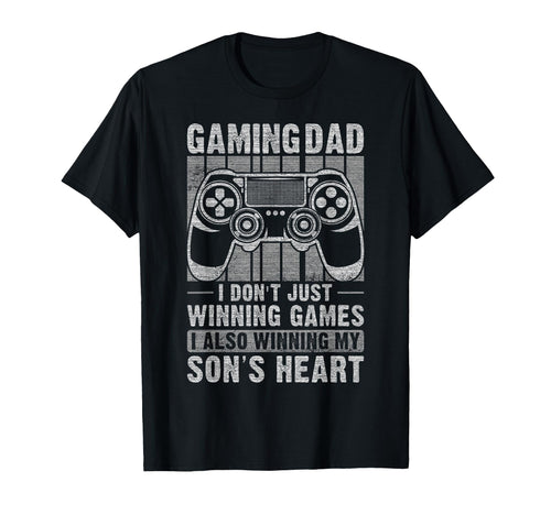 Gaming Dad Father Son Fathers T-Shirt - Casual Everyday Wear for Adults - T-Shirt, Sweatshirt, Hoodie