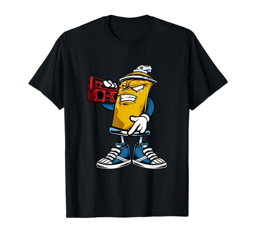 Boombox 80S 90S Hip Hop Spray Can Ghetto T-Shirt - Graphic Print Unisex - T-Shirt, Sweatshirt, Hoodie