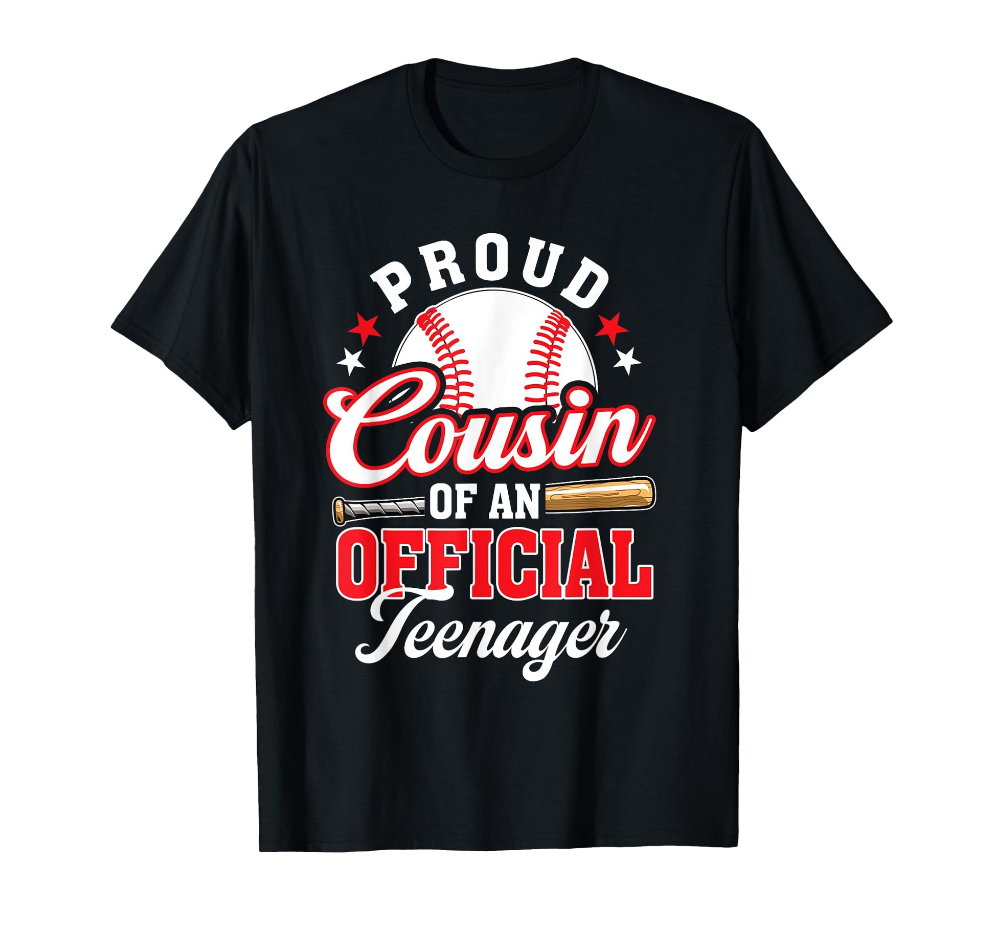 Proud Cousin Teenager Birthday T-Shirt - Minimalist Print for Adults - T-Shirt, Sweatshirt, Hoodie