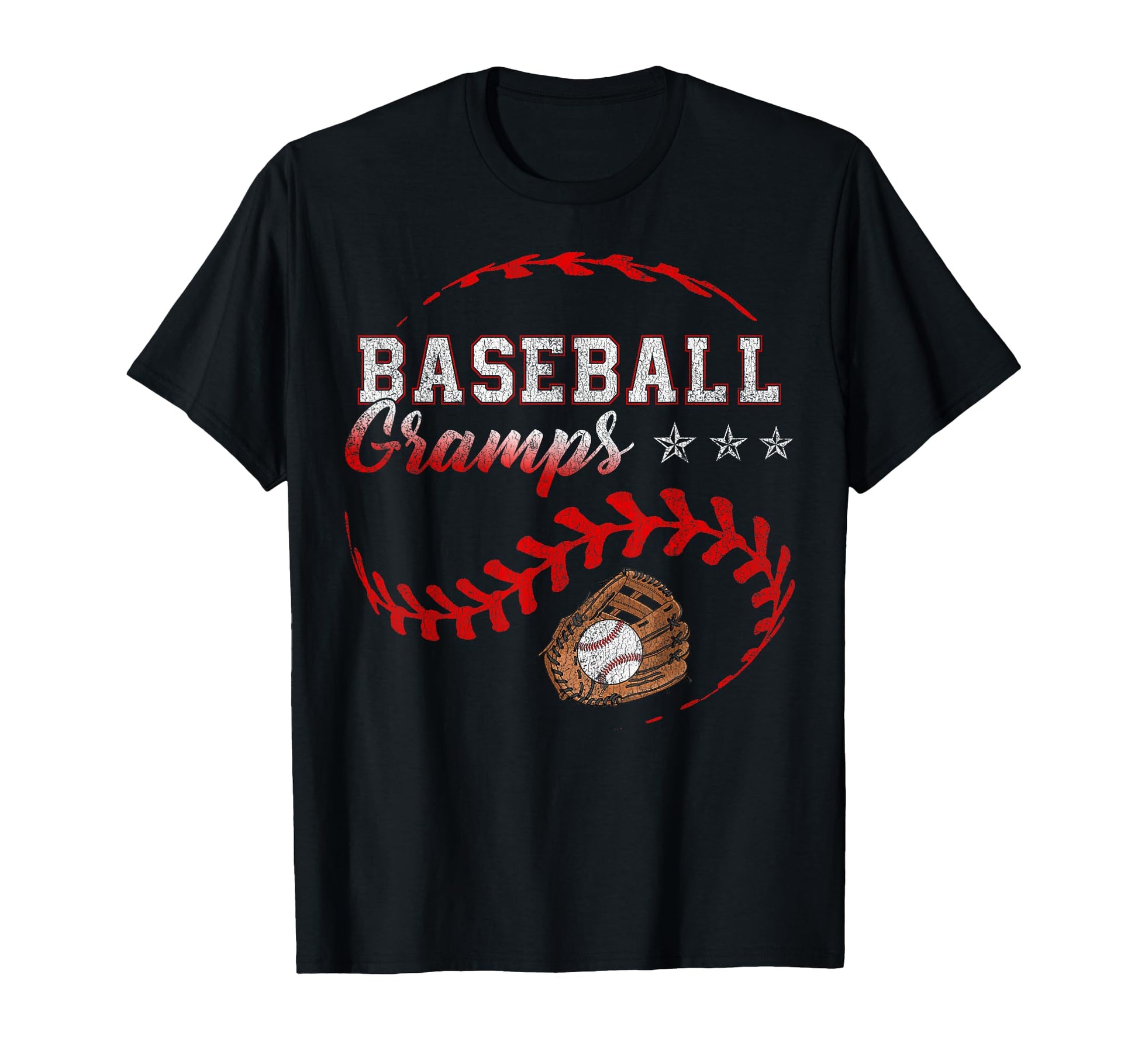 Baseball Gramps Funny Baseball Family T-Shirt - Trendy Graphic for Adults - T-Shirt, Sweatshirt, Hoodie