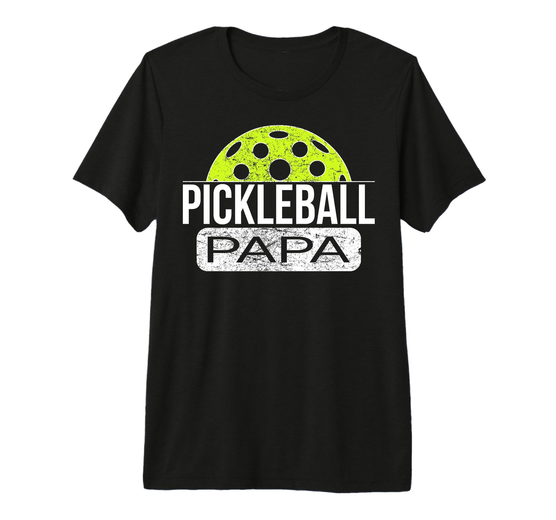 Mens Pickleball Papa Game Day Player T-Shirt - Graphic Print for Adults - T-Shirt, Sweatshirt, Hoodie