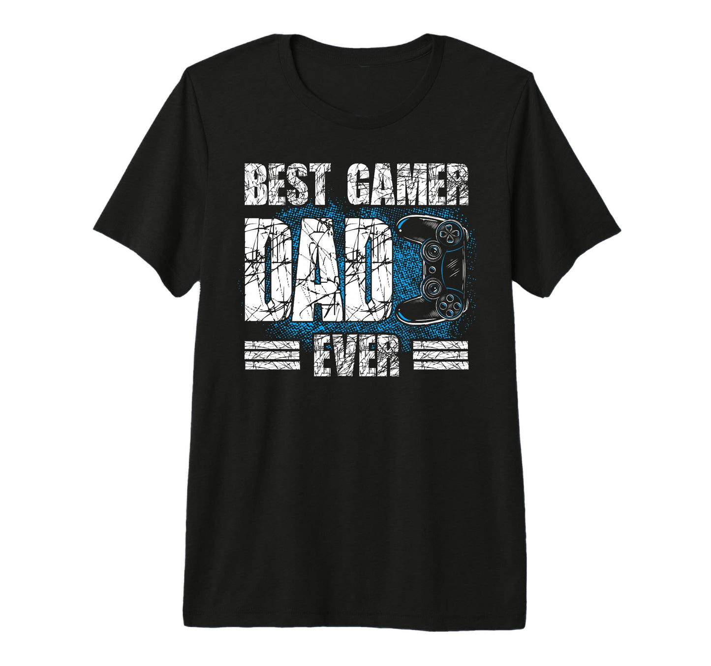 Mens Best Gamer Dad Ever Papa Outfit T-Shirt - Streetwear Style Men Women - T-Shirt, Sweatshirt, Hoodie