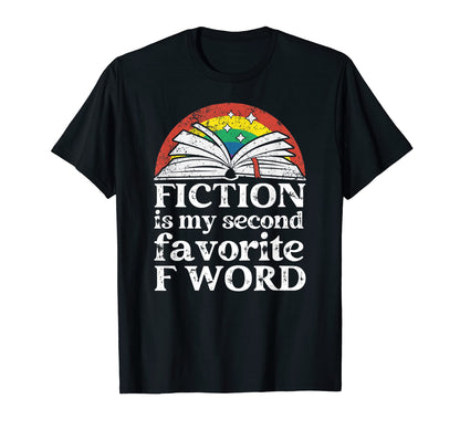 Fiction Lovers Rainbow Author Novelist T-Shirt - Streetwear Style Men Women - T-Shirt, Sweatshirt, Hoodie