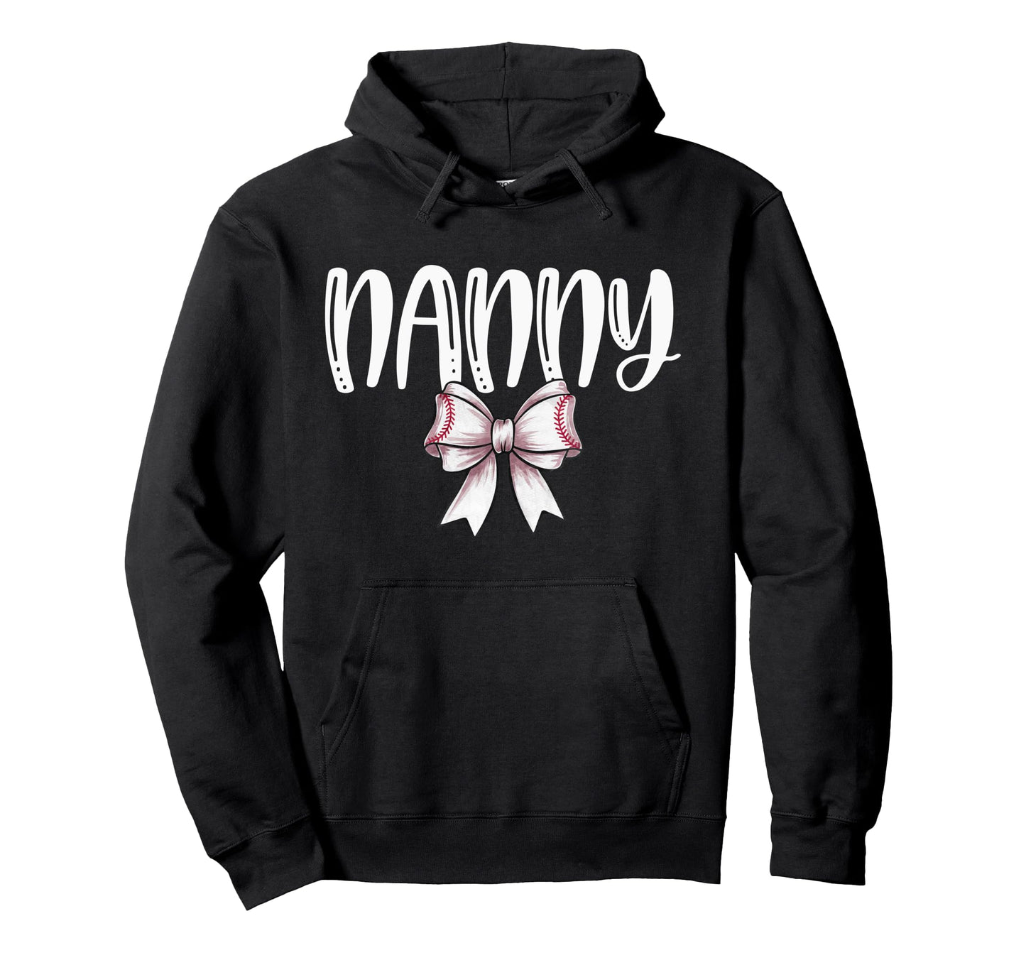 Coquette Baseball Nanny Spirit Hoodie - Streetwear Style Unisex - T-Shirt, Sweatshirt, Hoodie