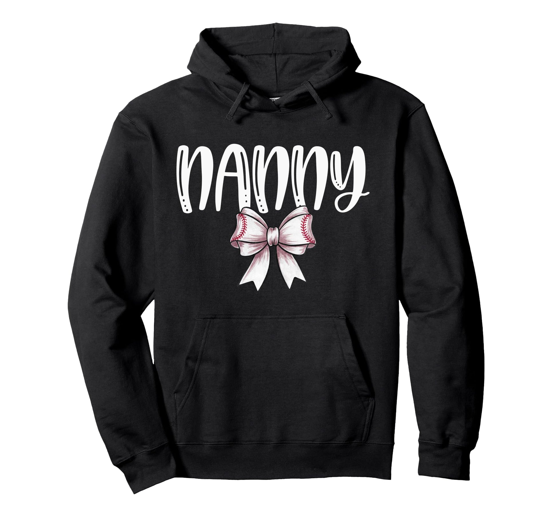 Coquette Baseball Nanny Spirit Hoodie - Streetwear Style Unisex - T-Shirt, Sweatshirt, Hoodie