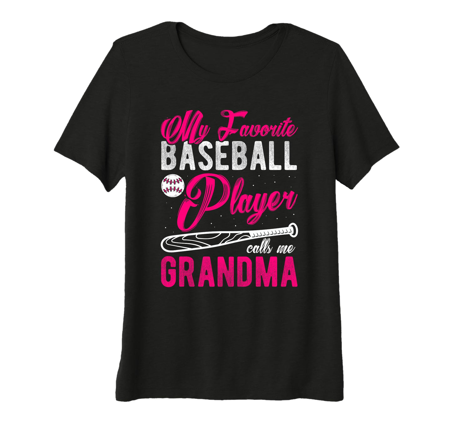 Womens My Favorite Baseball Player T-Shirt - Trendy Graphic for Adults - T-Shirt, Sweatshirt, Hoodie