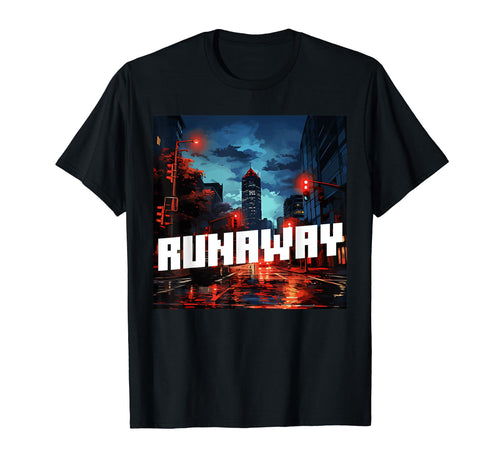 Runaway Aesthetic Vaporwave T-Shirt - Trendy Graphic for Adults - T-Shirt, Sweatshirt, Hoodie