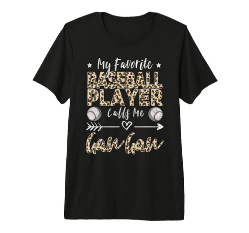 My Favorite Baseball Player Calls Me Gan T-Shirt - Minimalist Print Unisex - T-Shirt, Sweatshirt, Hoodie
