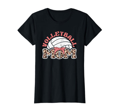 Volleyball Mom Game Day Funny Sports T-Shirt - Trendy Graphic Unisex - T-Shirt, Sweatshirt, Hoodie