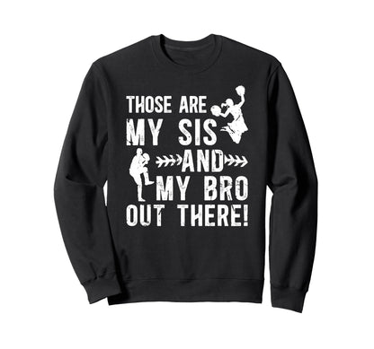 Baseball And Cheer Brother Baseball Sweatshirt - Unique Graphic Men Women - T-Shirt, Sweatshirt, Hoodie