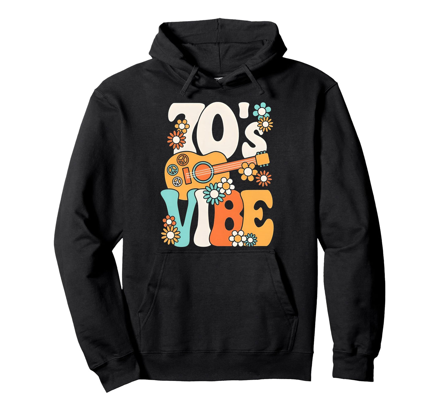 70S Vibe Funny 70S Party Boho Hippie Hoodie - Streetwear Style Men Women - T-Shirt, Sweatshirt, Hoodie