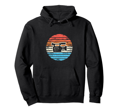 Video Camera Hoodie - Casual Everyday Wear Unisex - T-Shirt, Sweatshirt, Hoodie