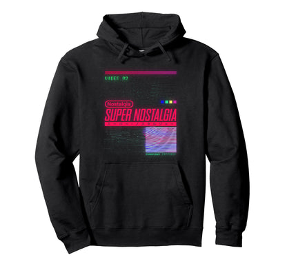 Super Nostalgia Japanese Vibes Hoodie - Unique Graphic for Adults - T-Shirt, Sweatshirt, Hoodie