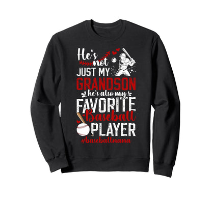 Proud Baseball Nana Grandma Nana Sweatshirt - Custom Art Print for Adults - T-Shirt, Sweatshirt, Hoodie