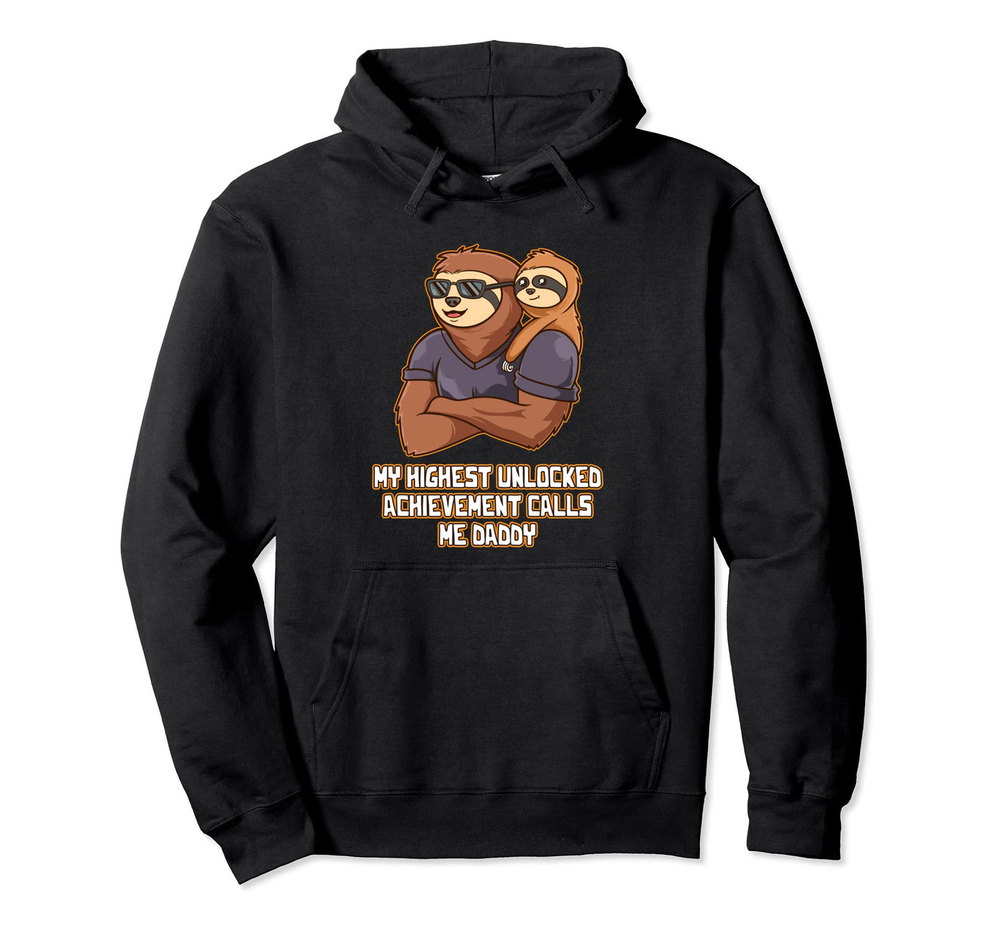 Highest Unlocked Achievement Hoodie - Fun Novelty Design for Adults - T-Shirt, Sweatshirt, Hoodie