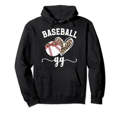 Baseball Gg Grandma Gg Baseball Hoodie - Casual Everyday Wear Unisex - T-Shirt, Sweatshirt, Hoodie