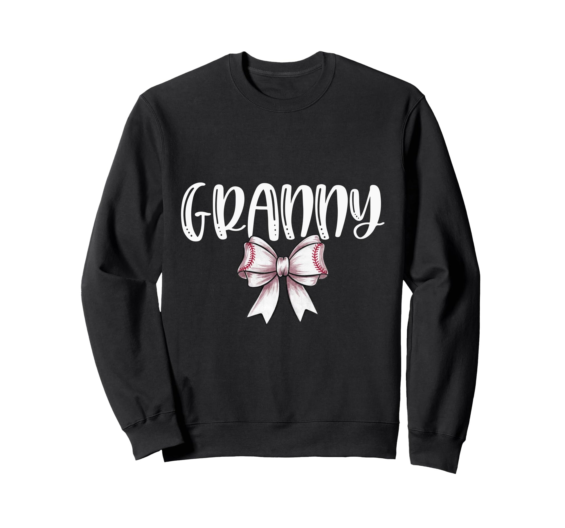 Coquette Baseball Granny Sweatshirt - Casual Everyday Wear for Adults - T-Shirt, Sweatshirt, Hoodie