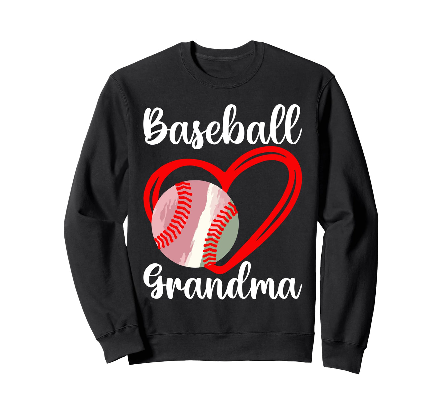 Baseball Grandma Family Matching Sweatshirt - Aesthetic Graphic Men Women - T-Shirt, Sweatshirt, Hoodie
