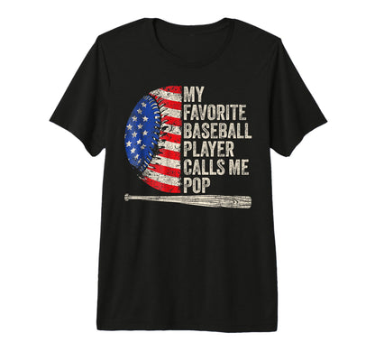 Mens My Favorite Baseball Player Calls T-Shirt - Fun Novelty Design Unisex - T-Shirt, Sweatshirt, Hoodie