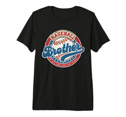 Baseball Brother Family Matching Game Day T-Shirt - Graphic Print Unisex - T-Shirt, Sweatshirt, Hoodie