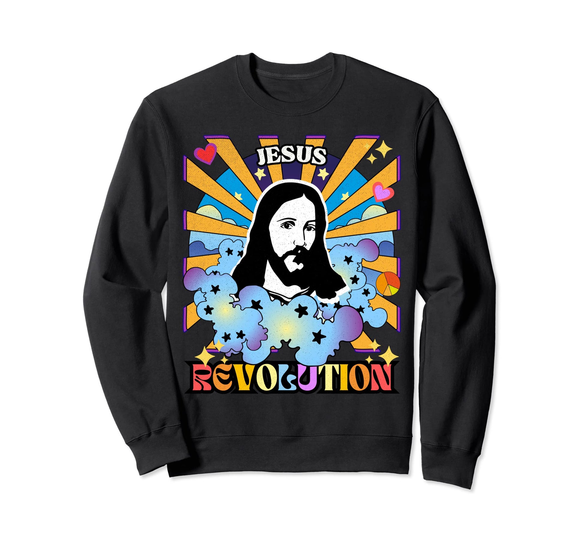 Jesus Revolution Bible Verse Sweatshirt - Unique Graphic for Adults - T-Shirt, Sweatshirt, Hoodie