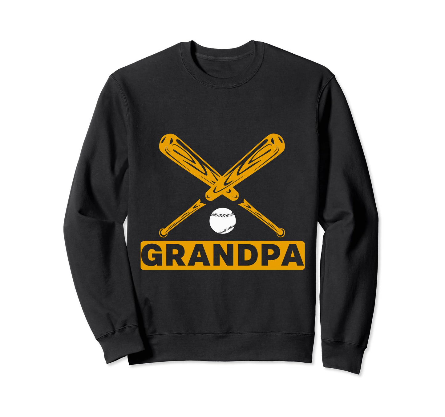 Grandpa Grandpa Baseball Softball Sweatshirt - Streetwear Style for Adults - T-Shirt, Sweatshirt, Hoodie