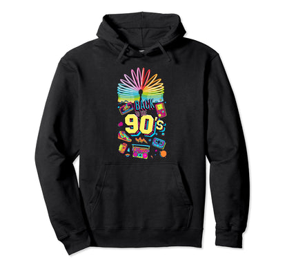 Rainbow Spiral Spring Toy Back To 90S Stuff Hoodie - Trendy Graphic Unisex - T-Shirt, Sweatshirt, Hoodie