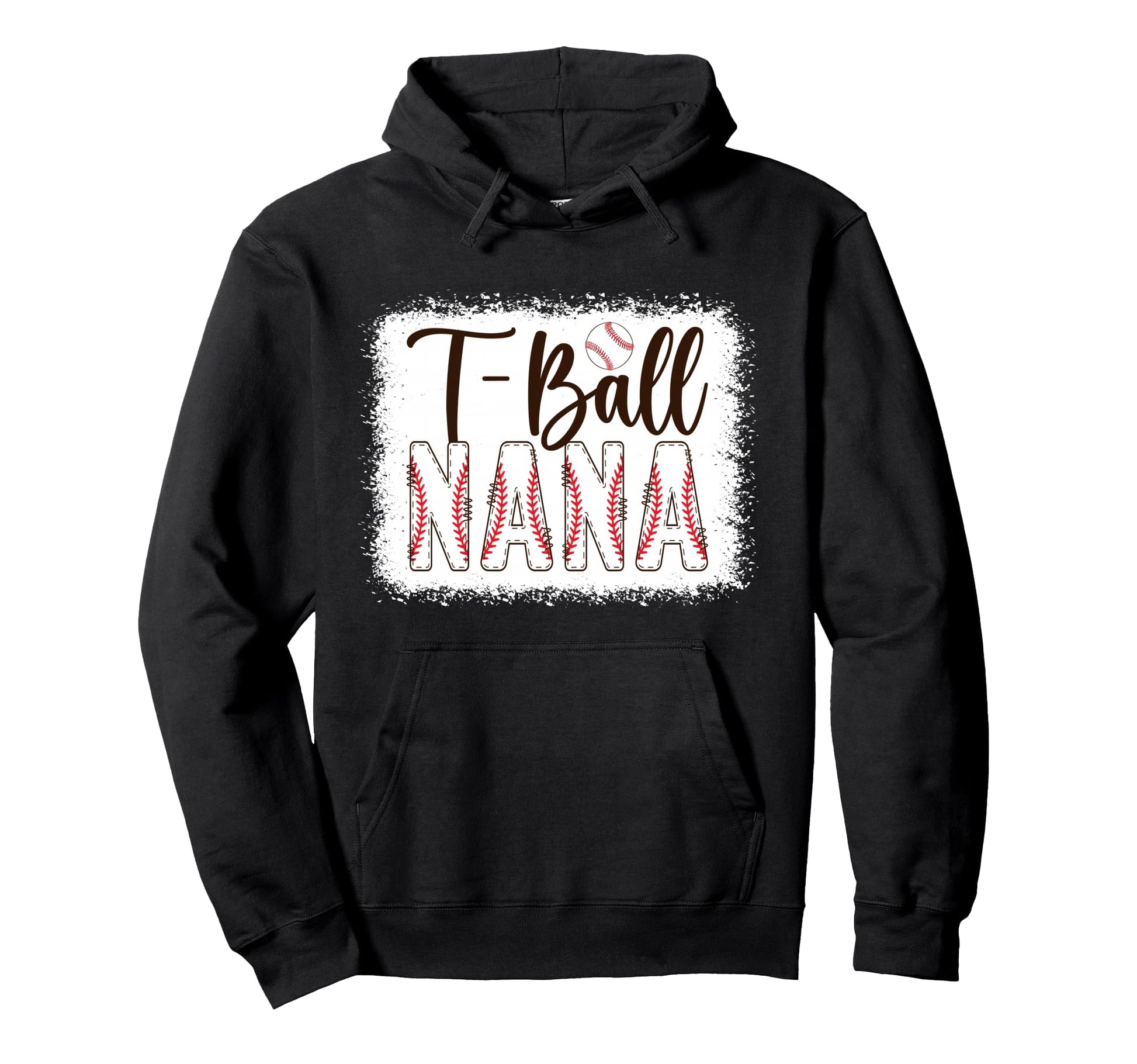 T Ball Nana Baseball T Ball Player Hoodie - Streetwear Style for Adults - T-Shirt, Sweatshirt, Hoodie