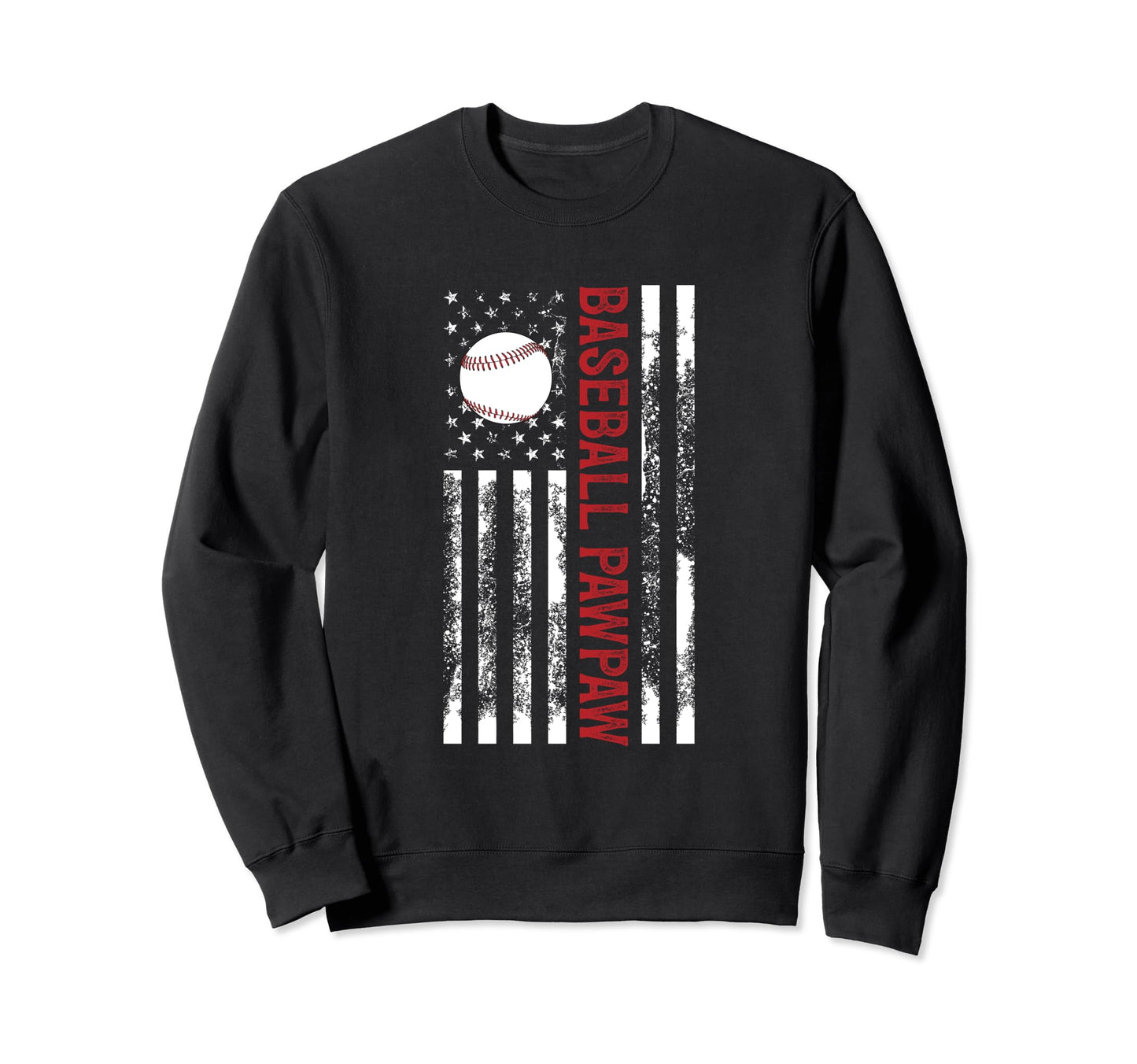 Baseball Pawpaw Baseball Player Sweatshirt - Trendy Graphic for Adults - T-Shirt, Sweatshirt, Hoodie