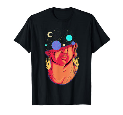 Vaporwave Aesthetic Collapsed T-Shirt - Fun Novelty Design for Adults - T-Shirt, Sweatshirt, Hoodie