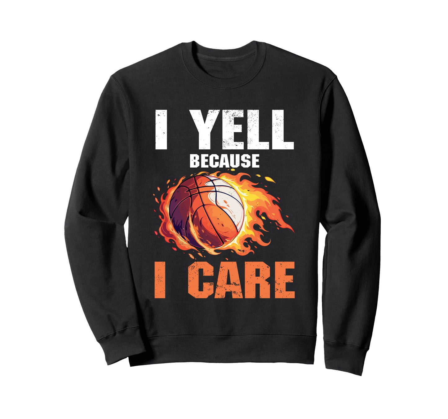 Fathers Day Basketball Dad Game Day Sweatshirt - Trendy Graphic for Adults - T-Shirt, Sweatshirt, Hoodie