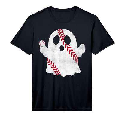 Baseball Ghost Baseball Lover Halloween T-Shirt - Streetwear Style Unisex - T-Shirt, Sweatshirt, Hoodie