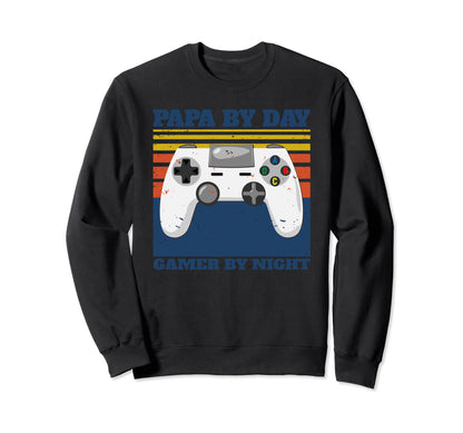 Papa Day Soon To Be Dad Husband Gift Sweatshirt - Graphic Print Men Women - T-Shirt, Sweatshirt, Hoodie