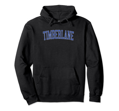 Timberlane La Distressed Blue Hoodie - Fun Novelty Design for Adults - T-Shirt, Sweatshirt, Hoodie