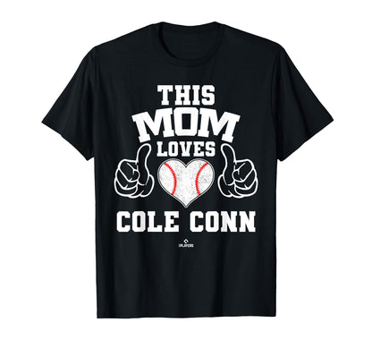 This Mom Loves Cole Conn Prospect T-Shirt - Aesthetic Graphic for Adults - T-Shirt, Sweatshirt, Hoodie