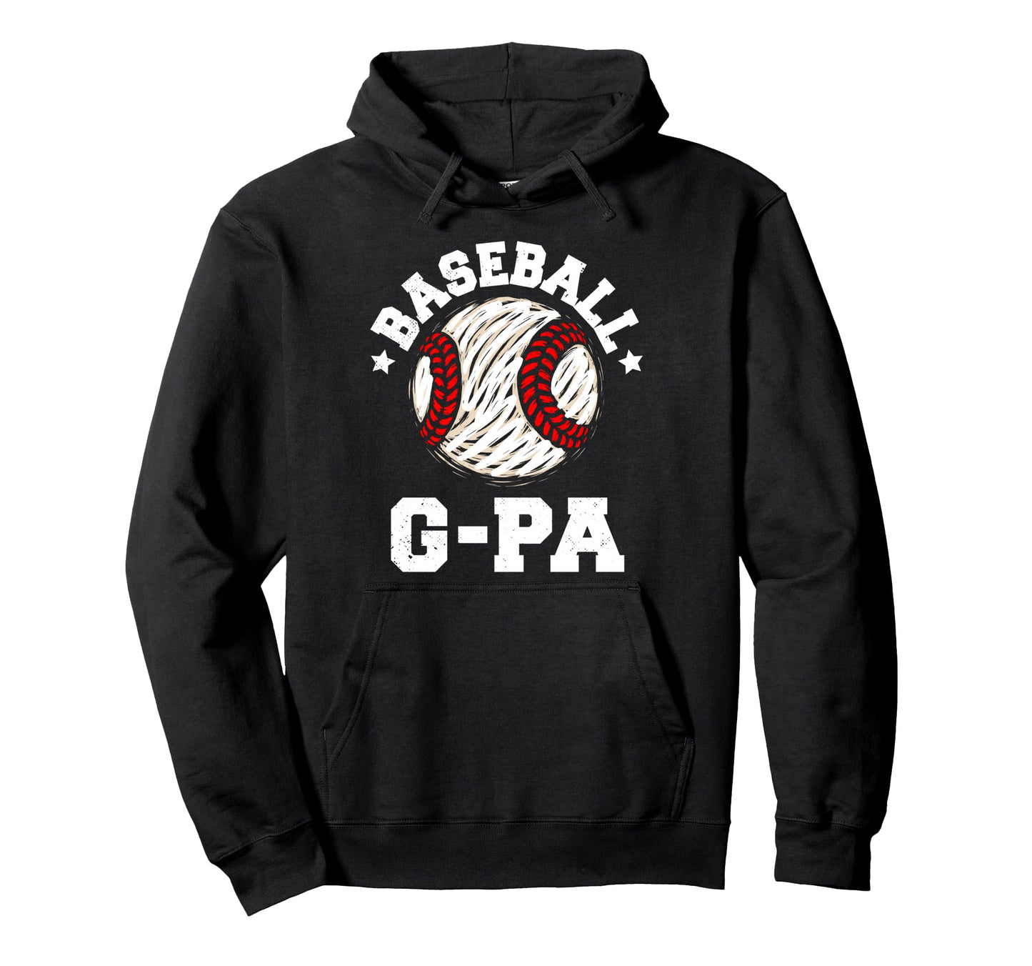 Baseball G Pa Distressed Funny Hoodie - Aesthetic Graphic for Adults - T-Shirt, Sweatshirt, Hoodie