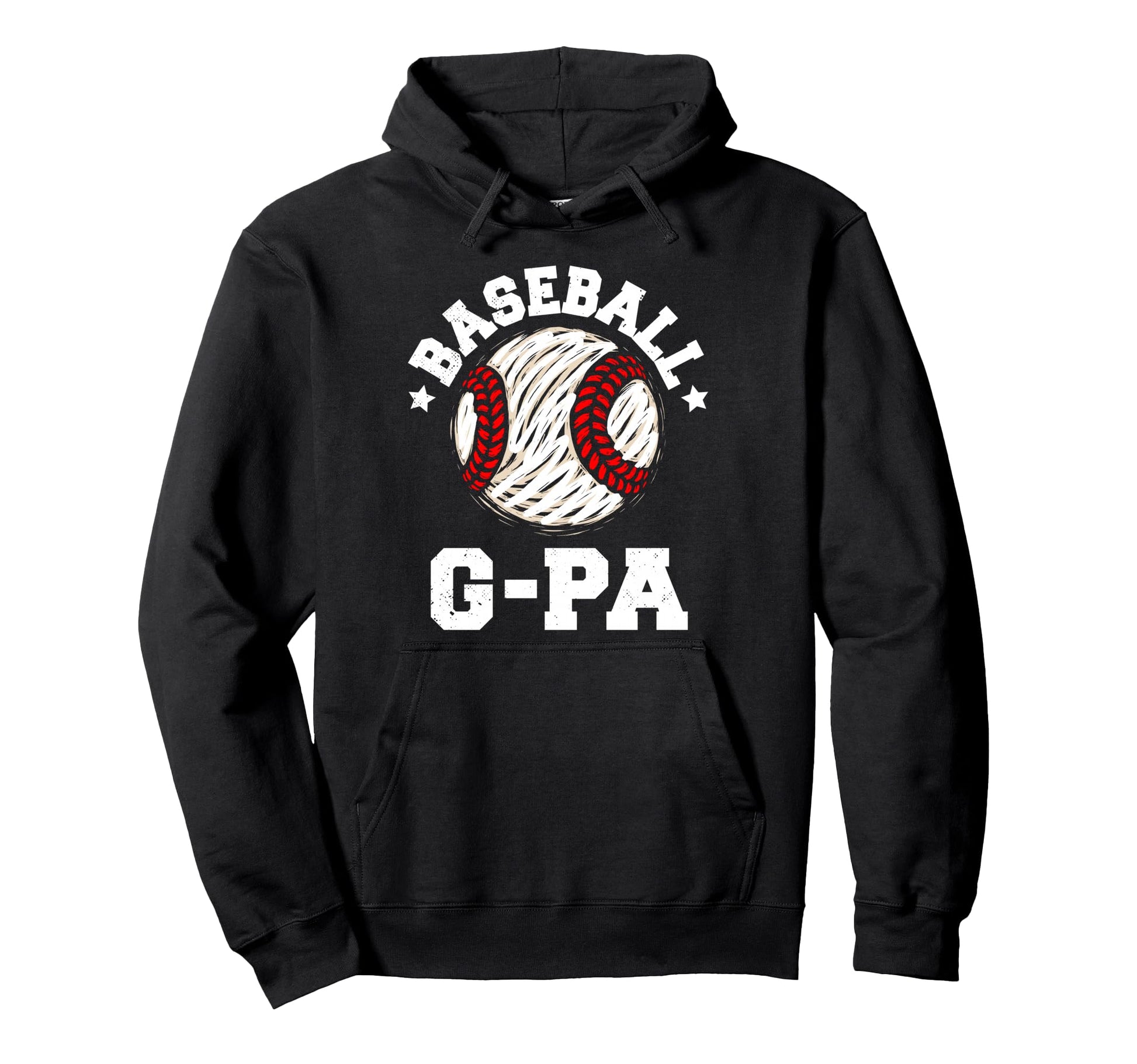 Baseball G Pa Distressed Funny Hoodie - Aesthetic Graphic for Adults - T-Shirt, Sweatshirt, Hoodie