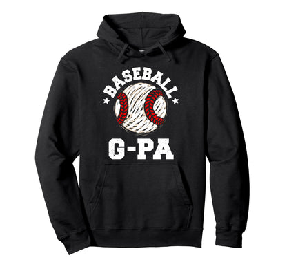 Baseball G Pa Distressed Funny Hoodie - Aesthetic Graphic for Adults - T-Shirt, Sweatshirt, Hoodie