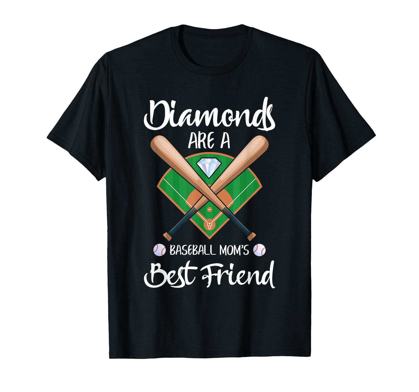 Funny Baseball Mom T-Shirt - Casual Everyday Wear Unisex - T-Shirt, Sweatshirt, Hoodie